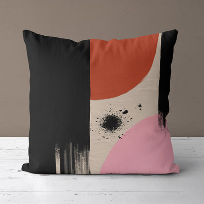 Modern Abstract Art Unique Throw Pillow