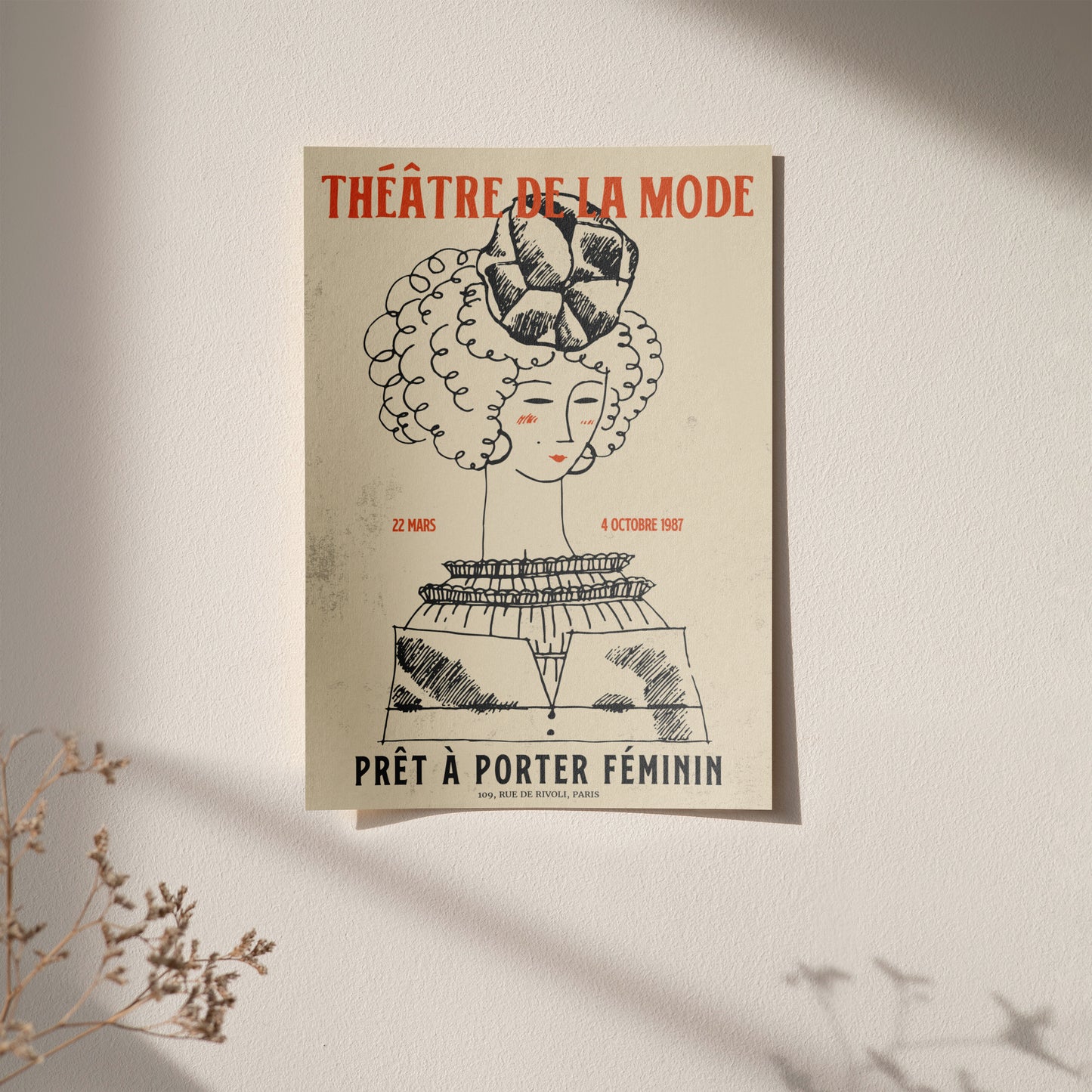 Théâtre de la Mode Poster