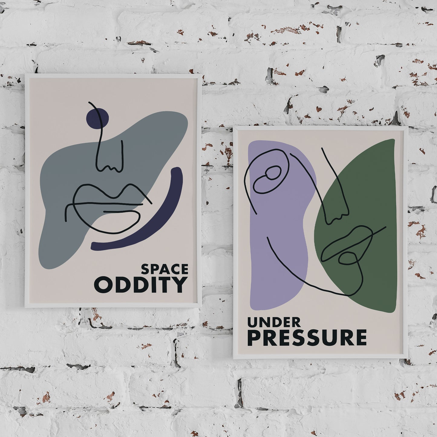 Set of 2 Music Vibes Prints