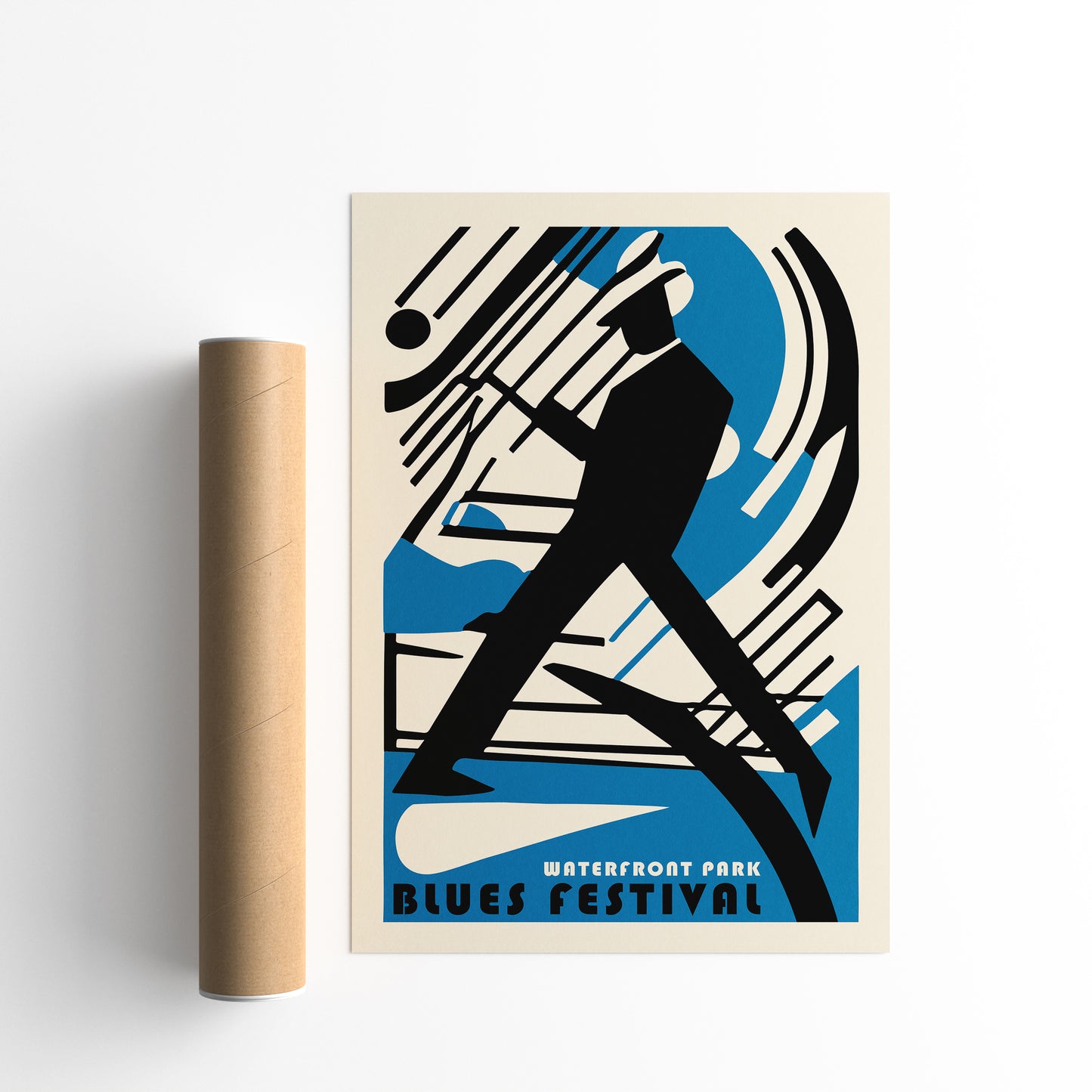 Waterfront Blues Festival Poster