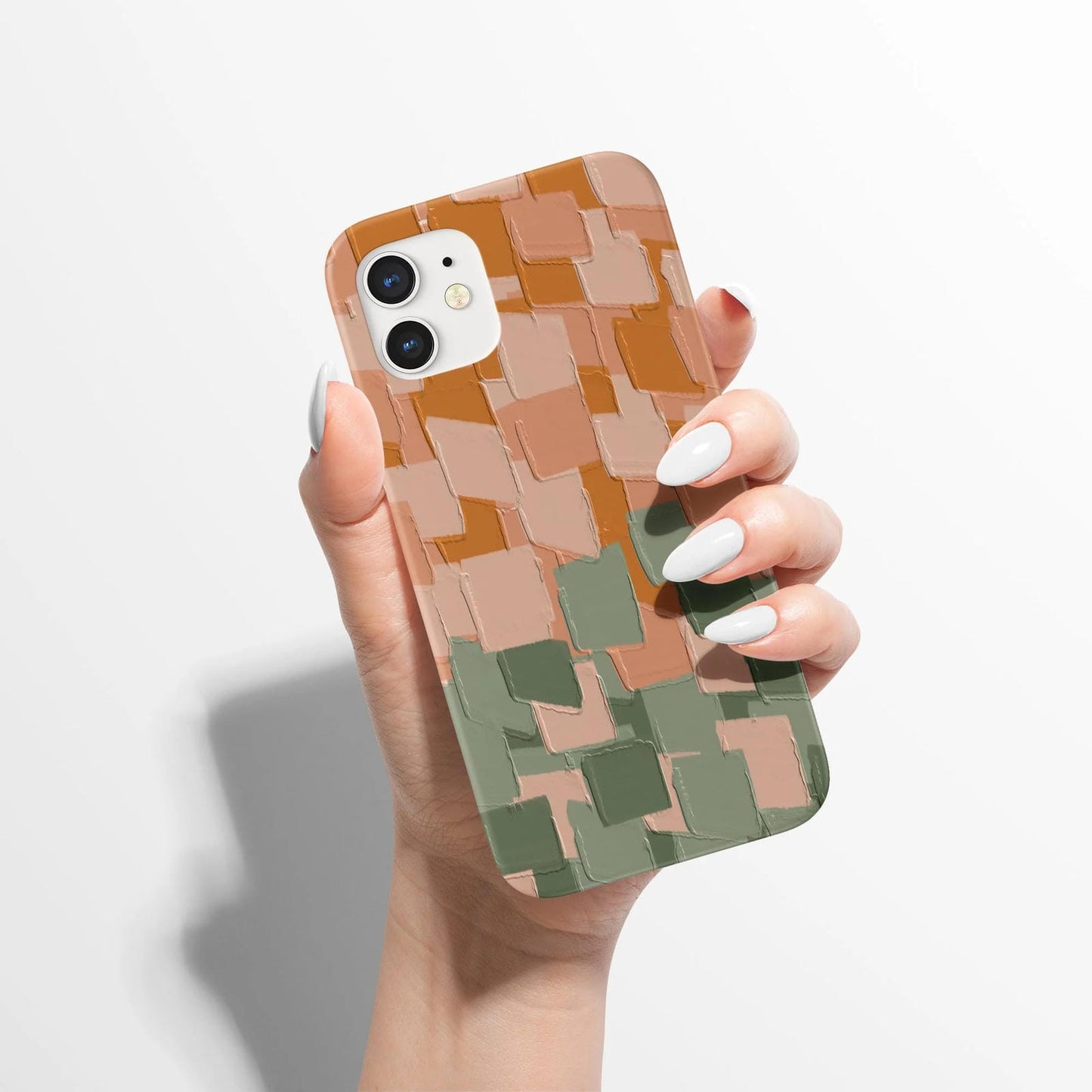 Boho Painted Abstract Art iPhone Case