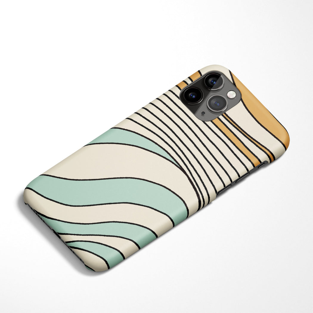 Abstract Retro iPhone Case