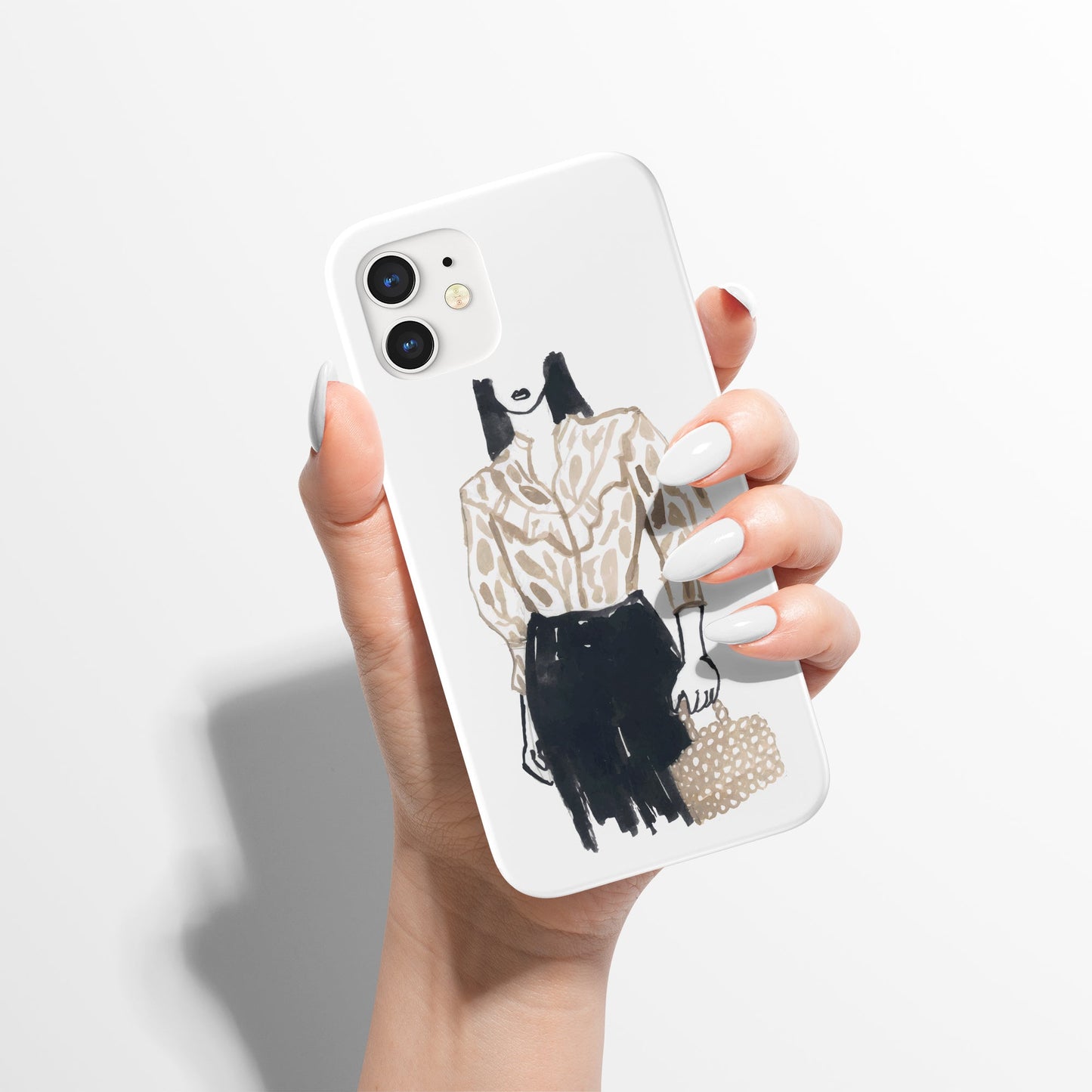 Fashion Model Dior Inspired iPhone Case
