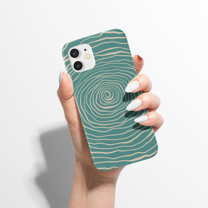 Abstract Line Art Hand Drawn iPhone Case