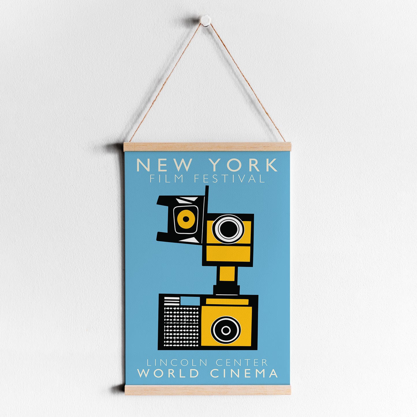 Blue New York Film Festival Poster