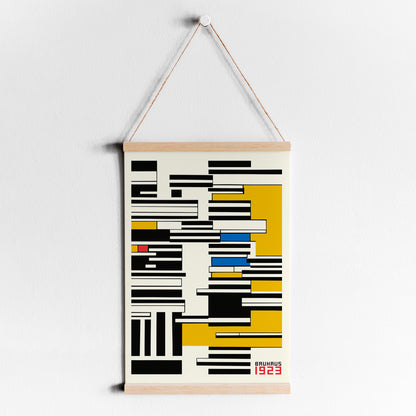 Modern Bauhaus Architecture Poster