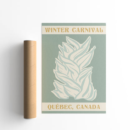 Quebec Winter Carnival Poster