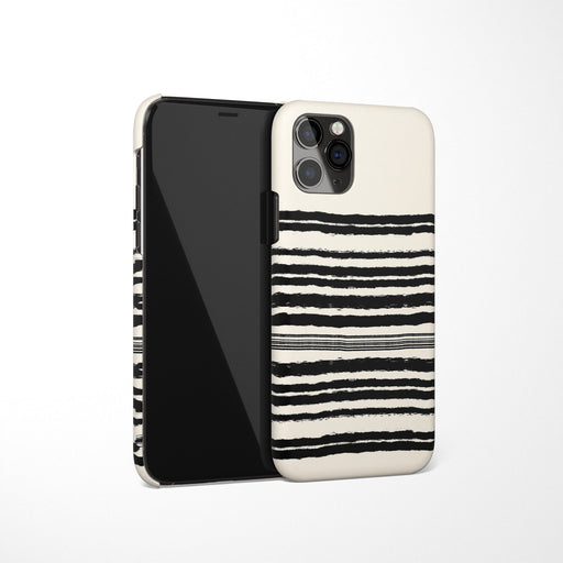 Black Stripes iPhone Case