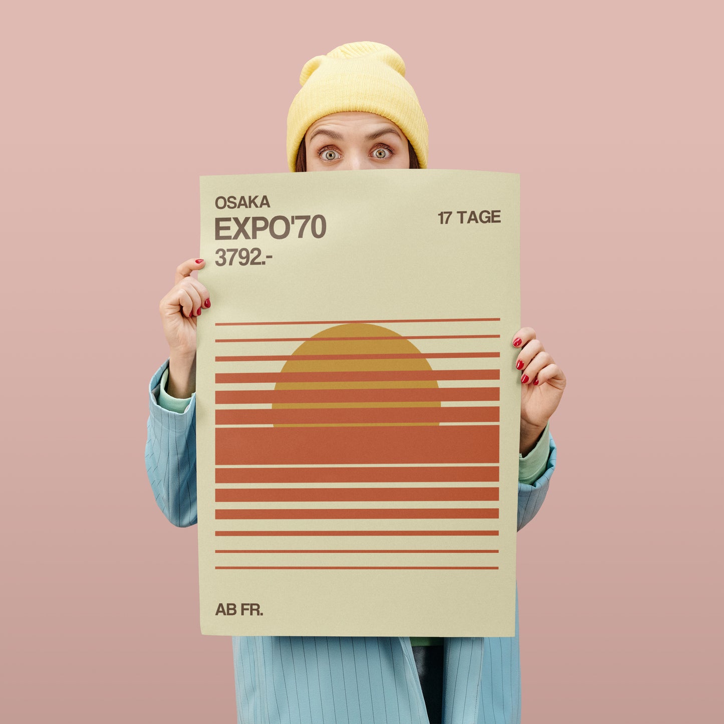 Osaka Expo'70 Minimalist Poster