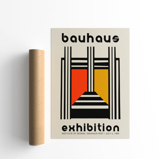 Bauhaus Exhibition Fest 1969 Poster