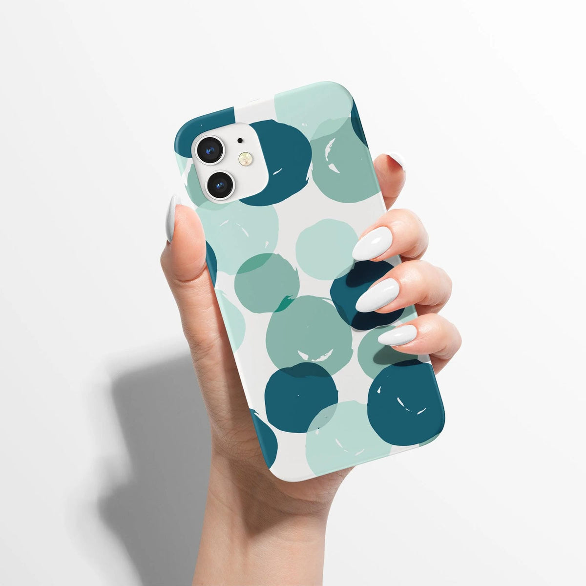 Patterned Iphone Case Mint Geometric Pattern iPhone Case – HypeSheriff Europe