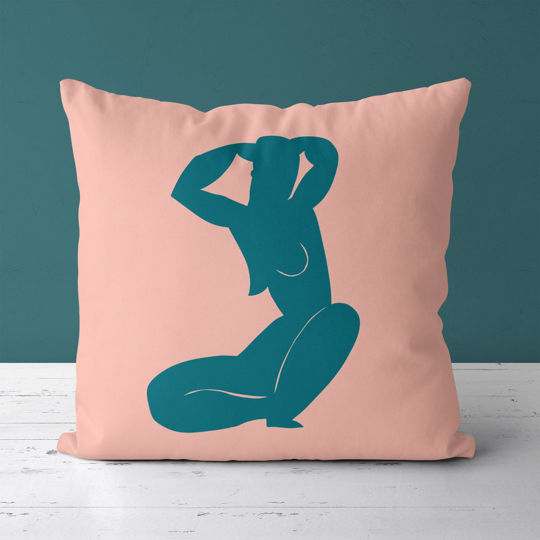 Modern Woman Pillow