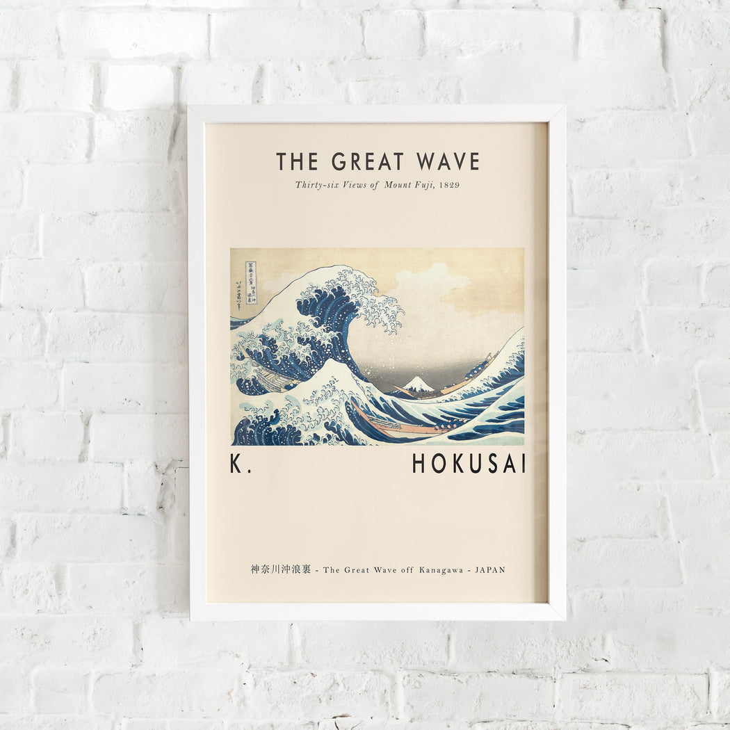 The Great Wave Poster