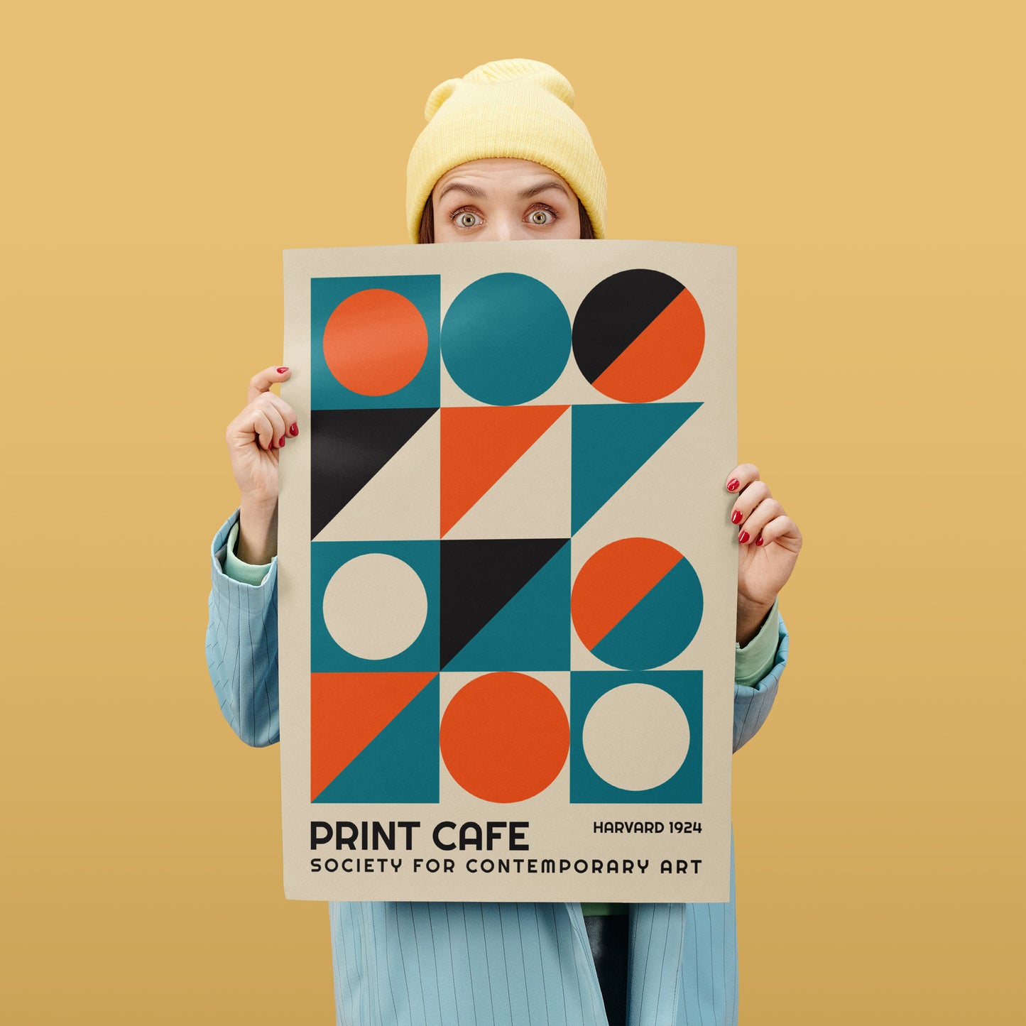 Print Cafe Bauhaus Poster