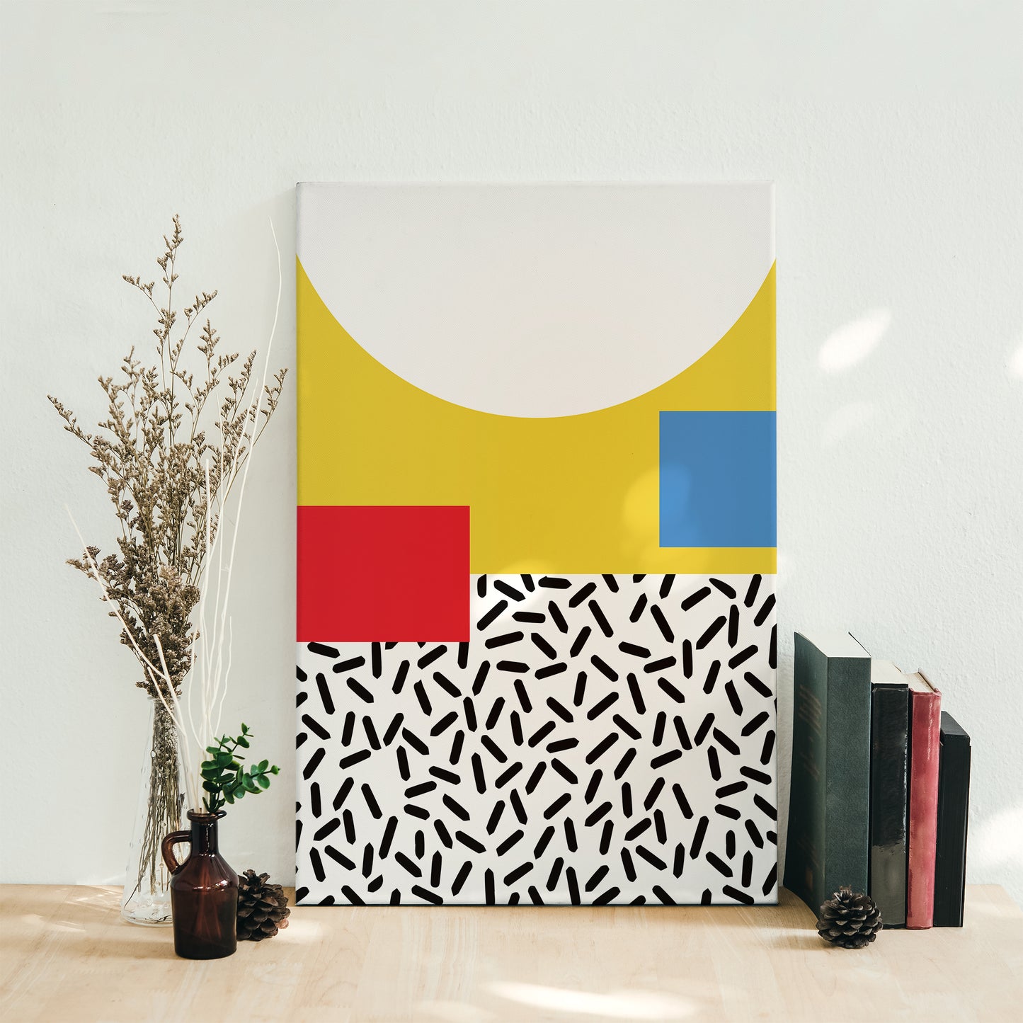 Minimalist Bauhaus Canvas Print