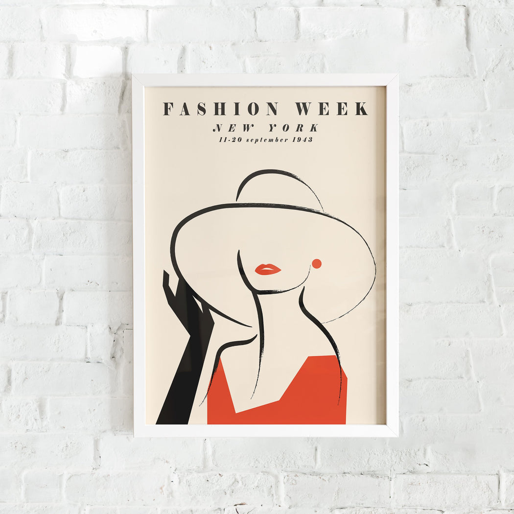 New York Fashion Week Print