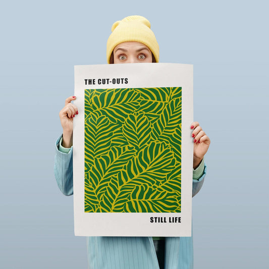 Green Sill Life Poster