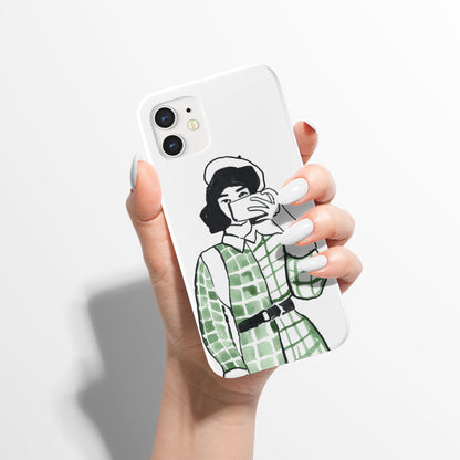 Parisian Chic Lady Fashion Vogue iPhone Case