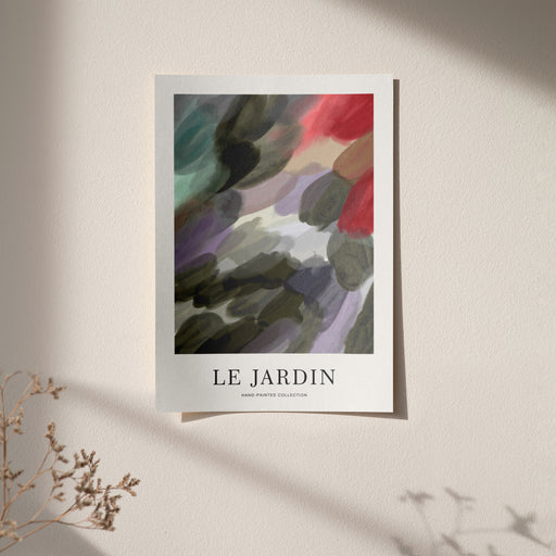 Modern Art Le Jardin Classic Poster