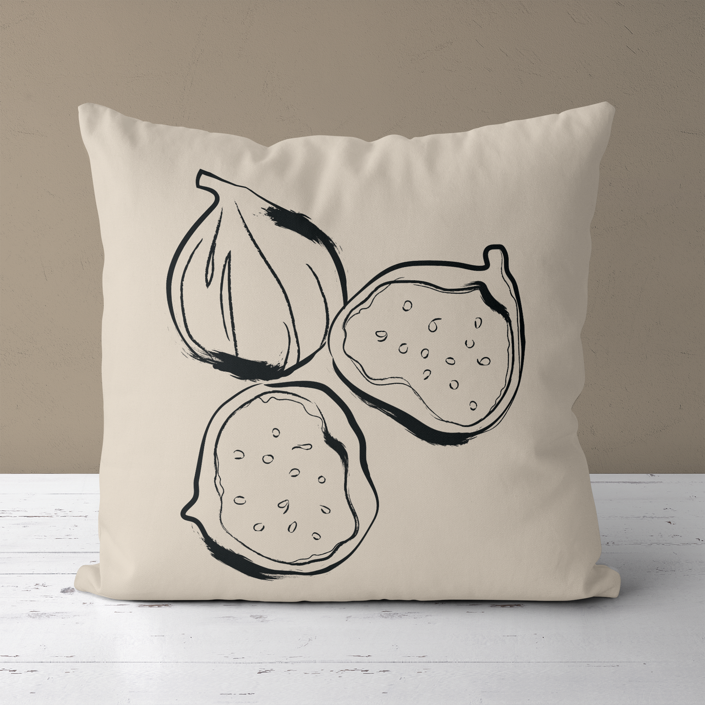 Figs Kitchen Decoration Throw Pillow