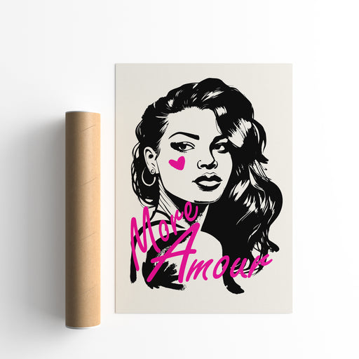 More Amour Pop Art Poster