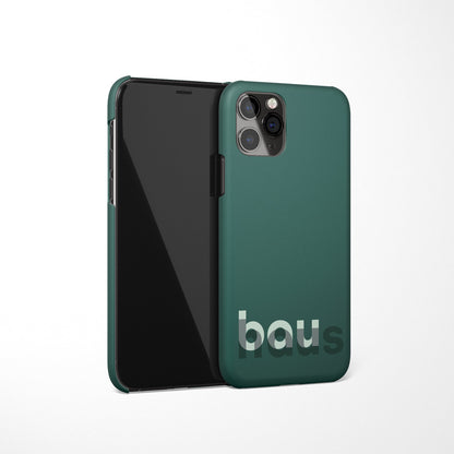 Green Bauhaus iPhone Case