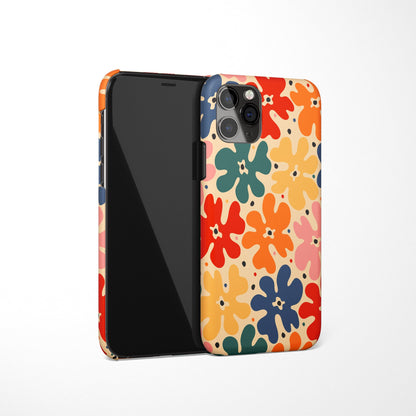 Retro Flowers iPhone Case