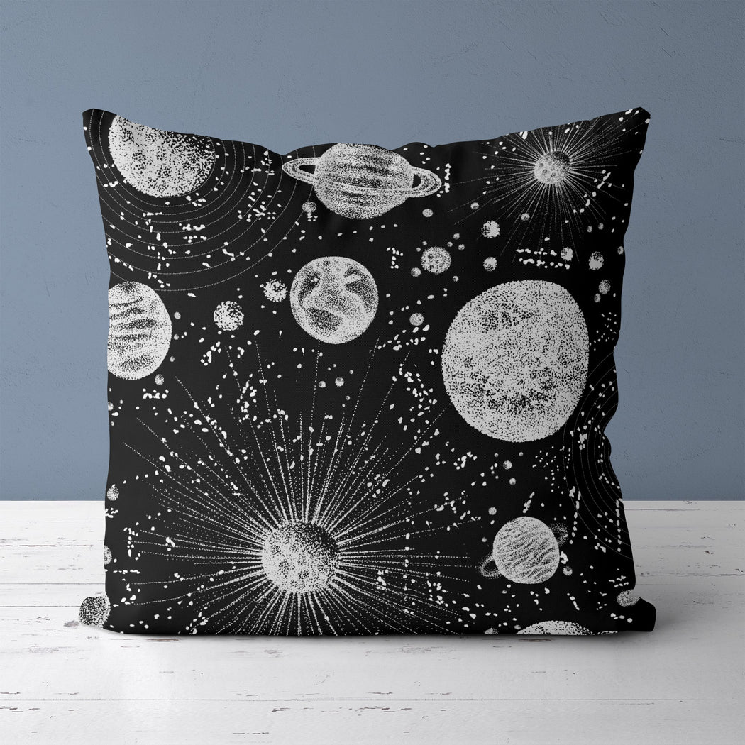 Spacex Throw Pillow