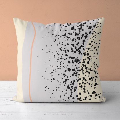 Contemporary Abstract Art Throw Pillow