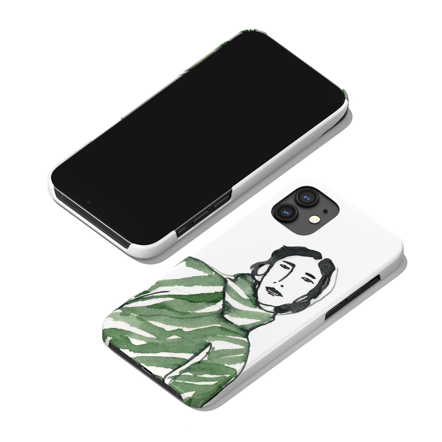 Fashion Model Vogue Cover Inspired iPhone Case