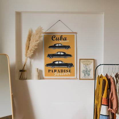 Cuba Havana Paradise Forever Poster