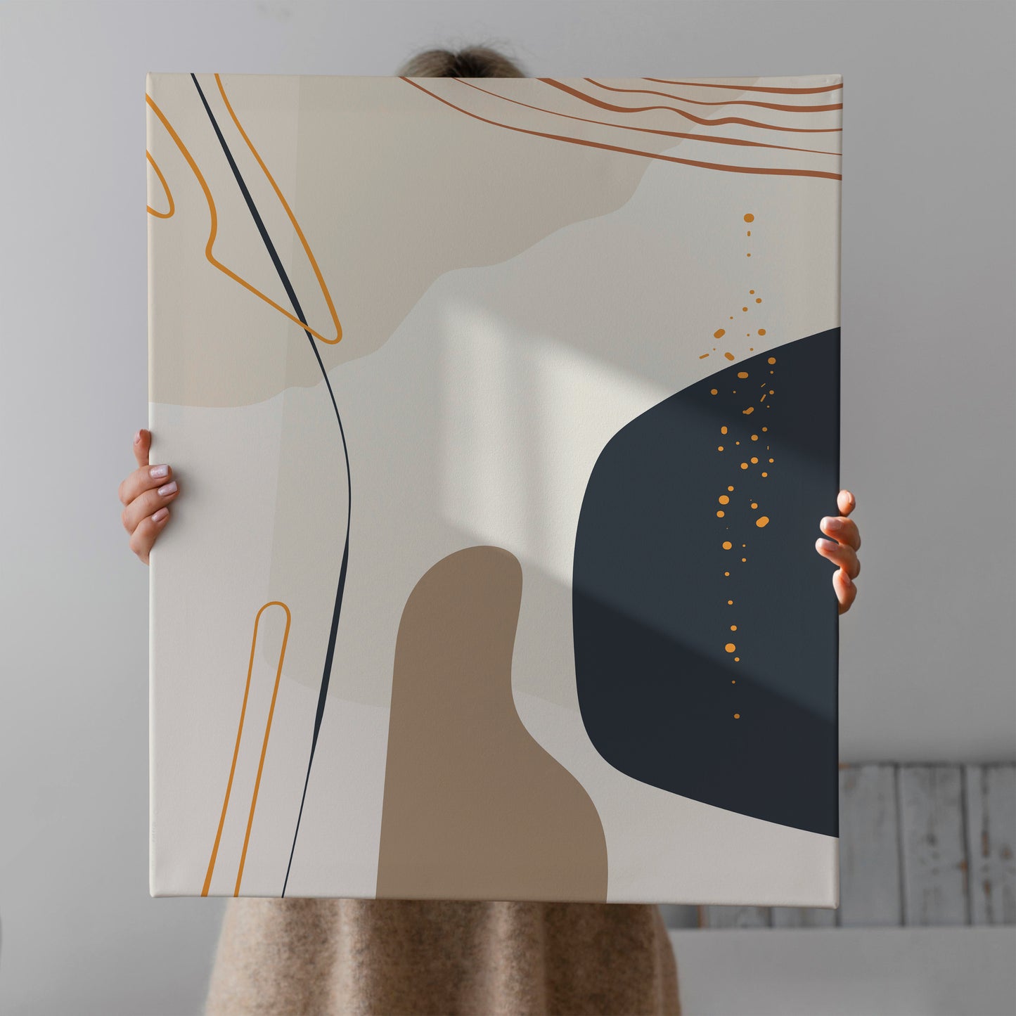 Contemporary Abstract Canvas Print