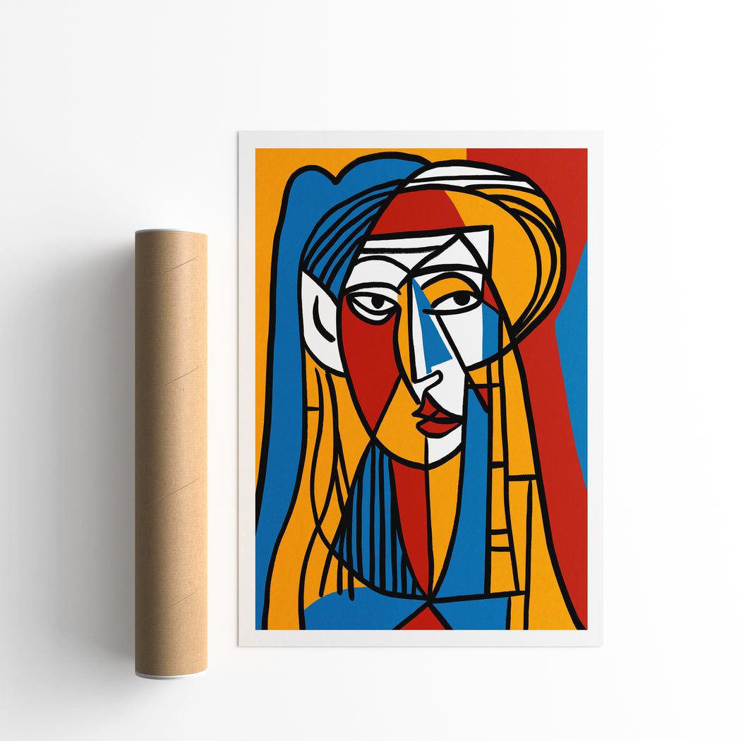 Pablo Picasso Cubism Woman Poster