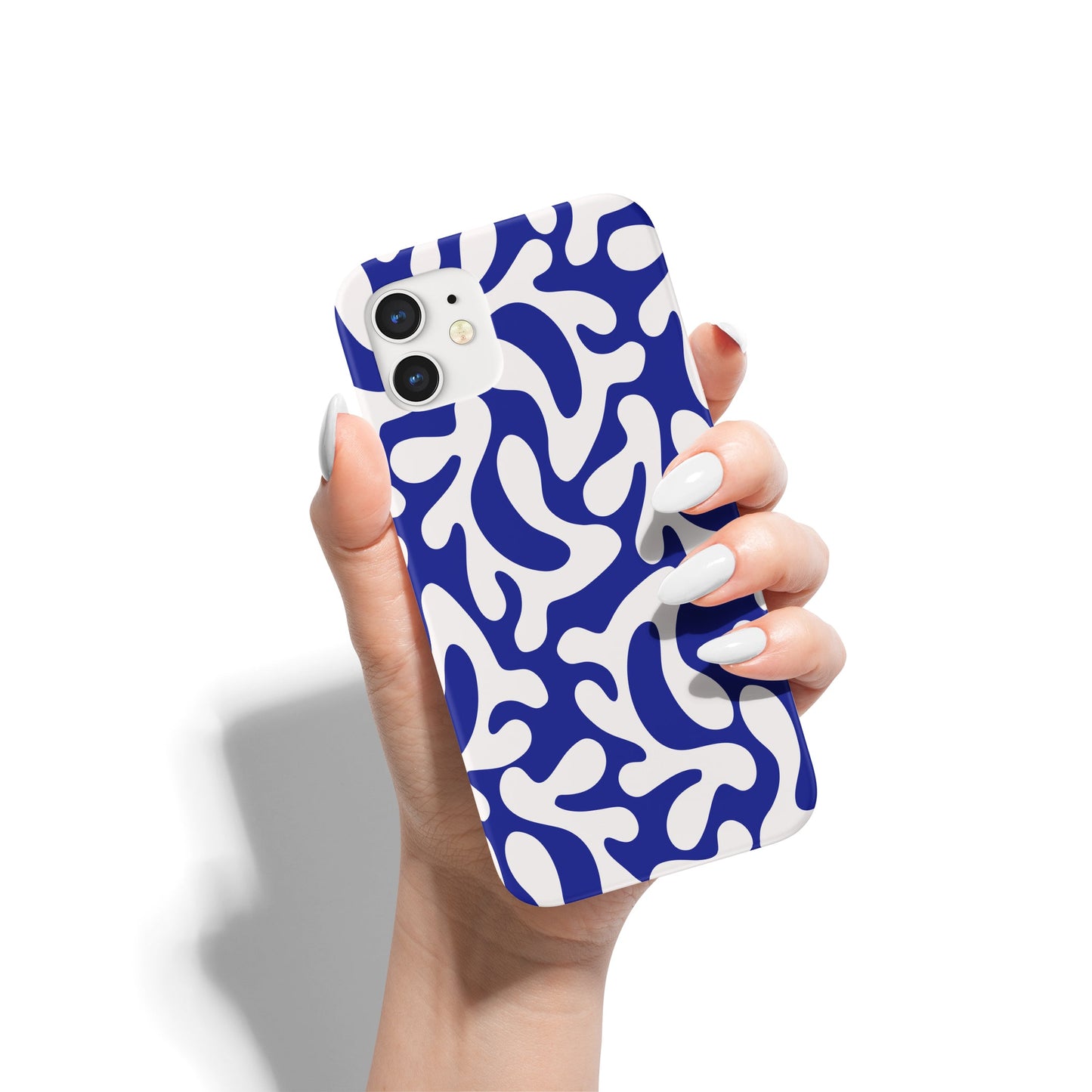 Blue Pattern iPhone Case