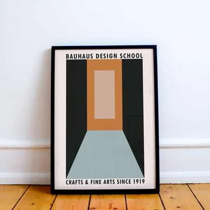 Bauhaus Inspired Poster