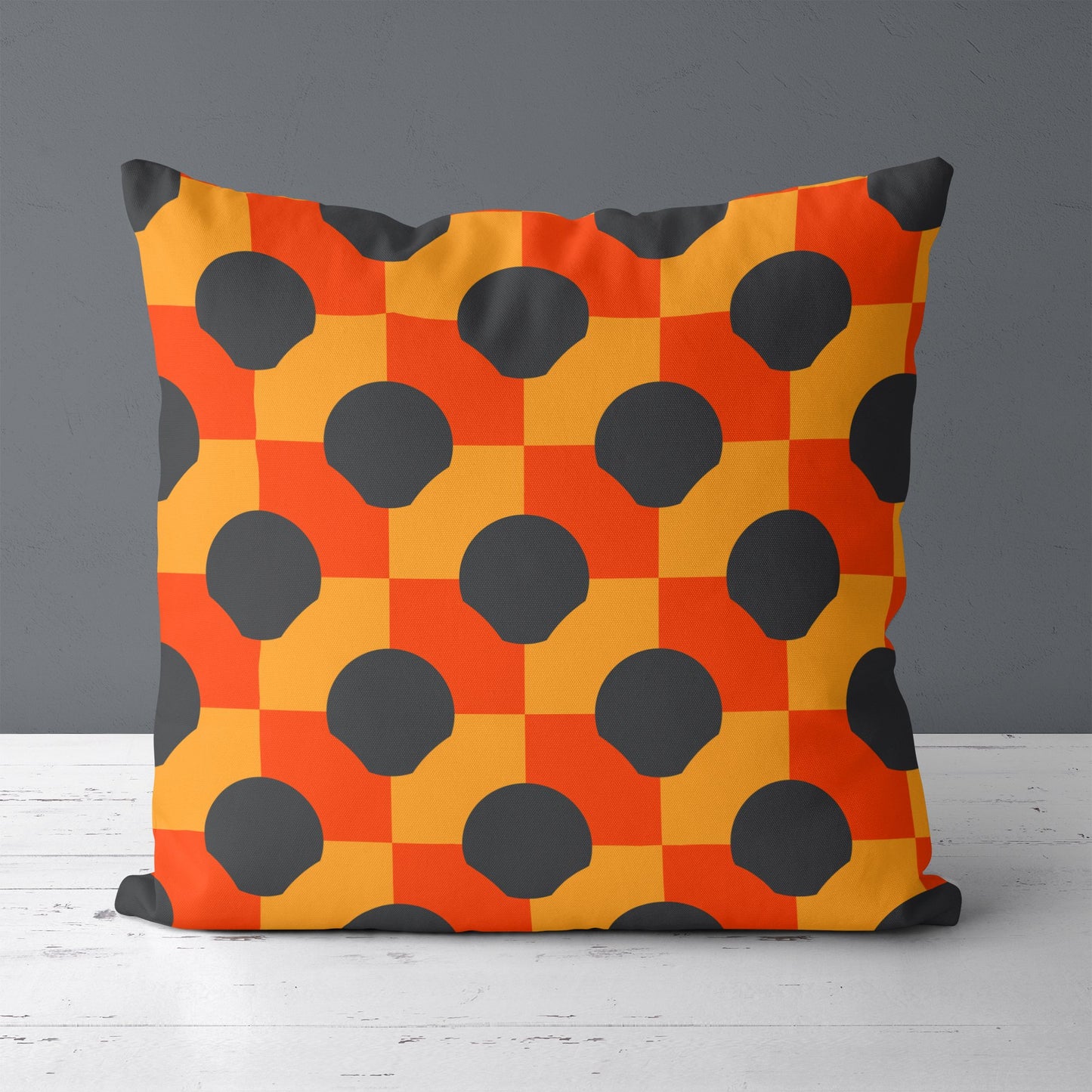 Retro Vibes Throw Pillow