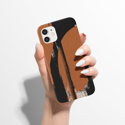 Abstract Painted Design iPhone Case