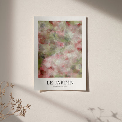 Le Jardin No5 Hand Painted Collection Poster