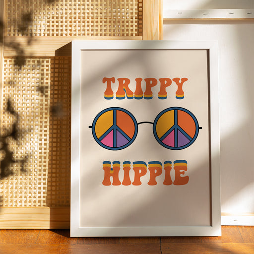 Trippy Hippie Poster