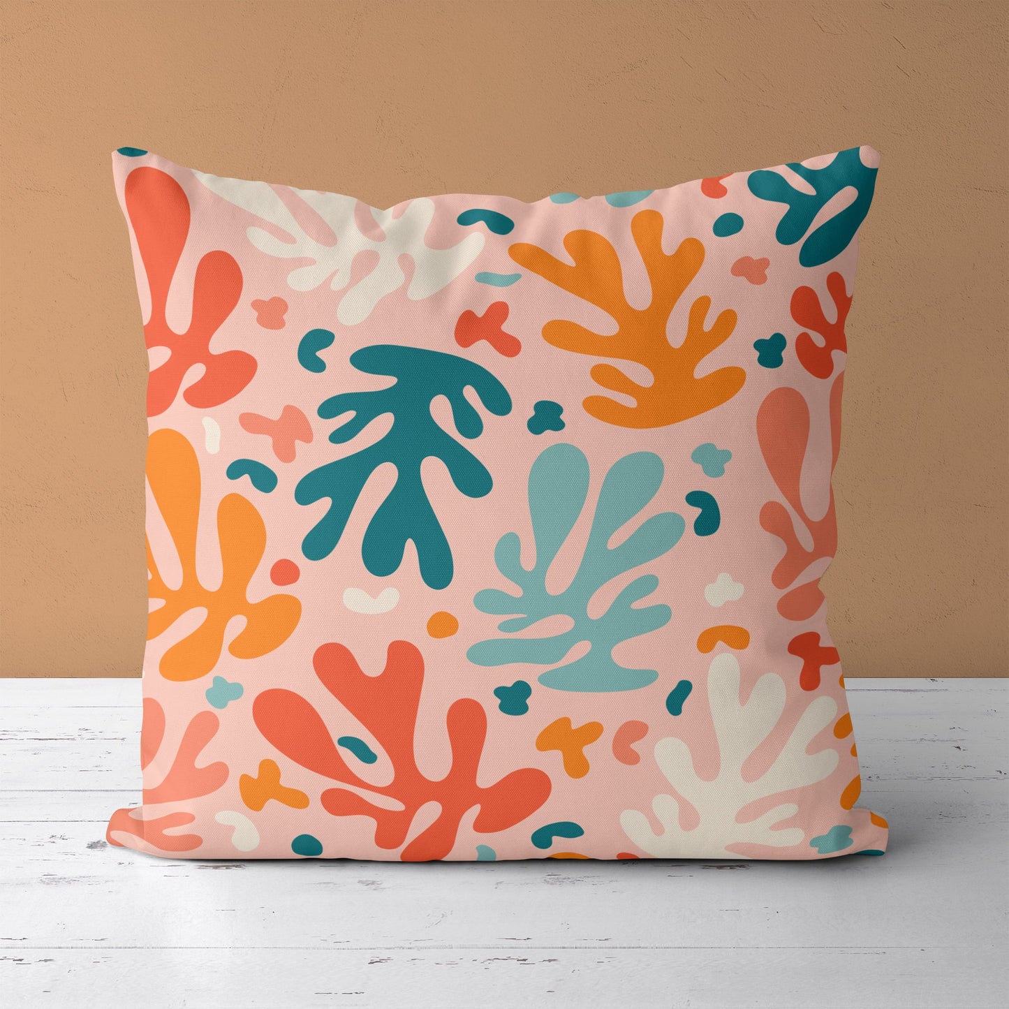 Pink Throw Pillow