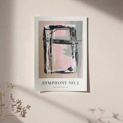 Symphony No.2 Painted Print