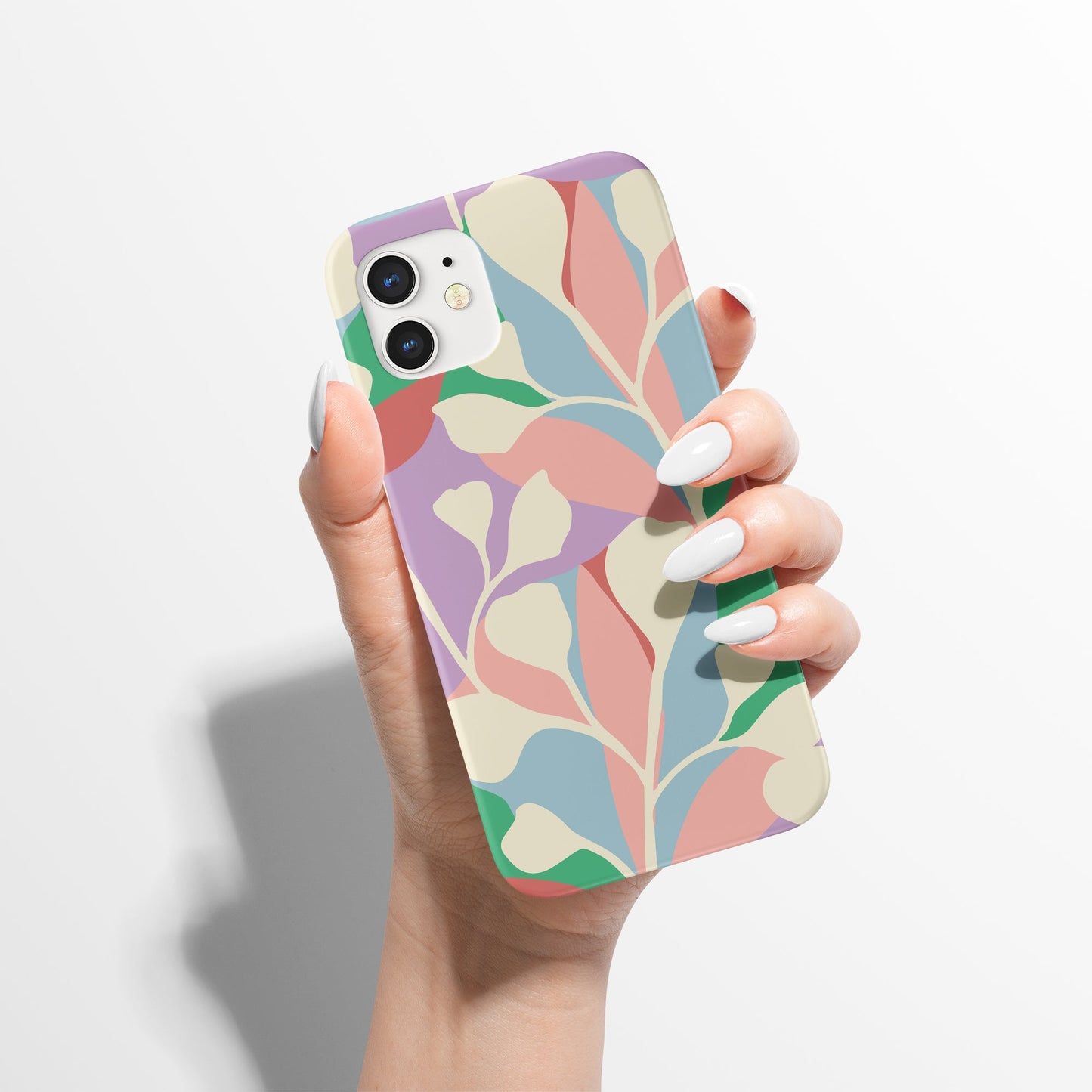 Pastel Feminine Abstract iPhone Case