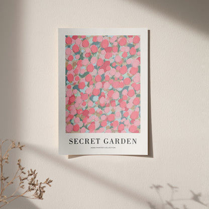 Spring Secret Garden Artistic Painted Poster