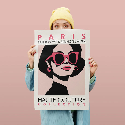 Fashion Week Haute Couture Poster