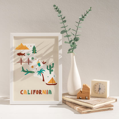 California, Travel Poster