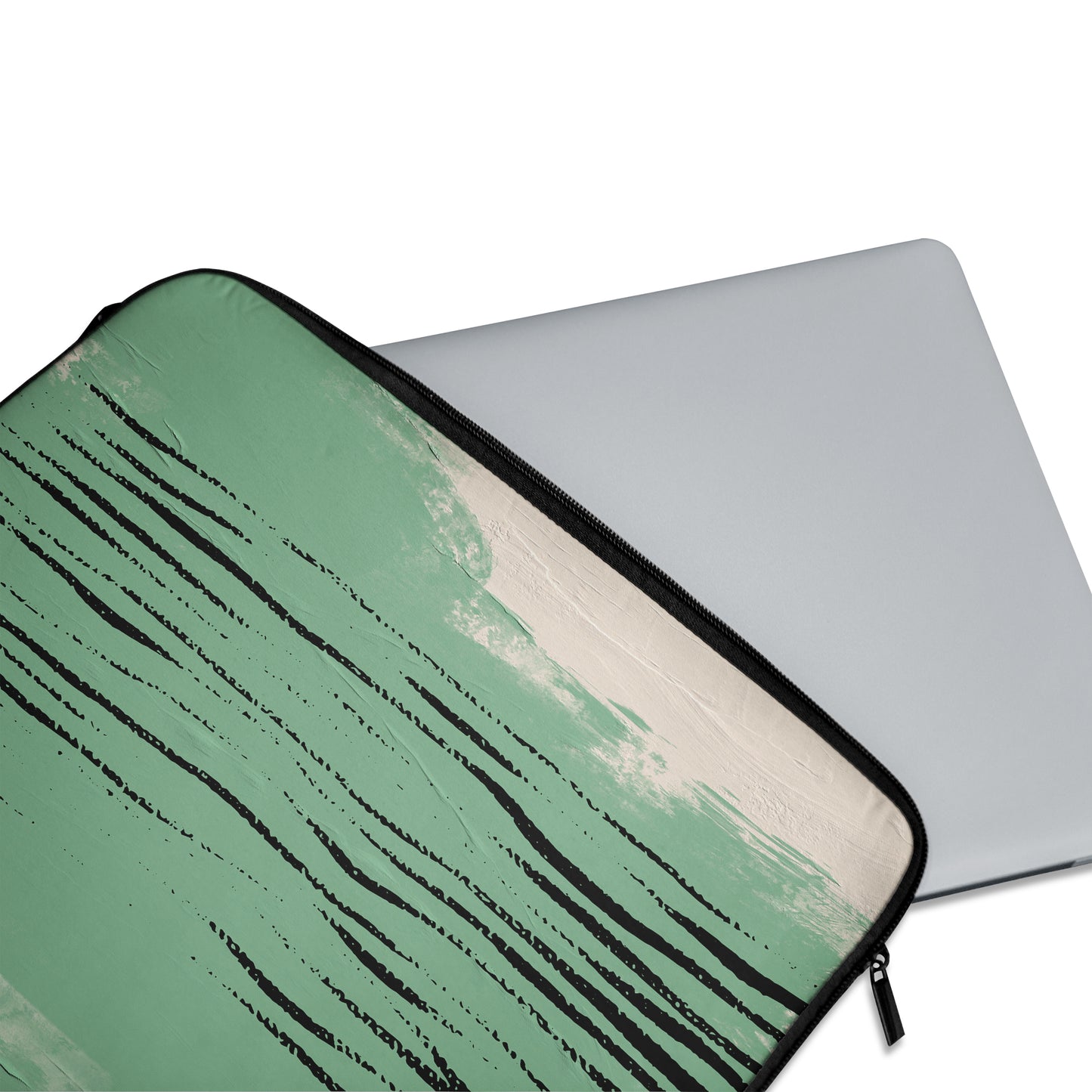 Green Painting Art - Laptop Sleeve
