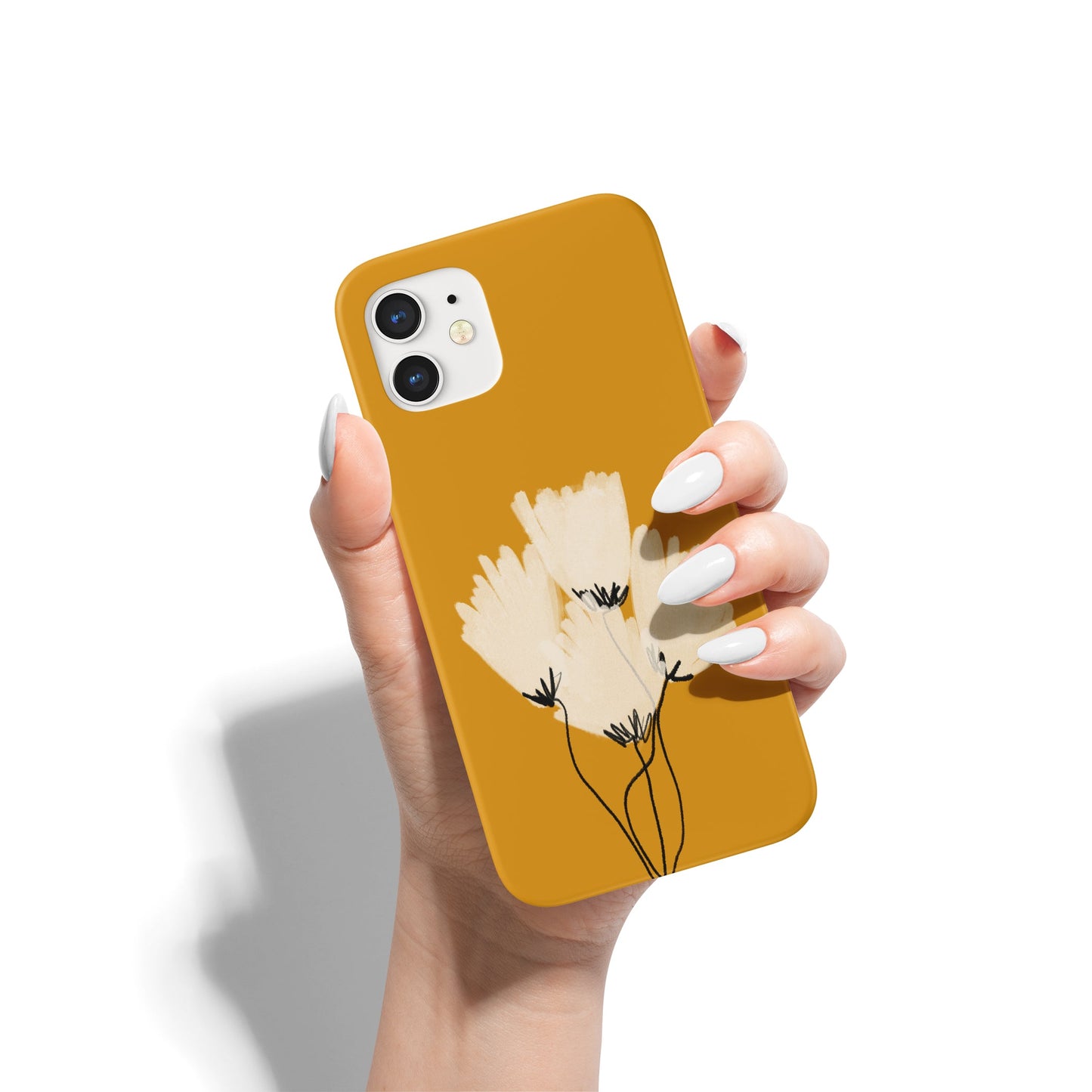Mustard Flowers iPhone Case