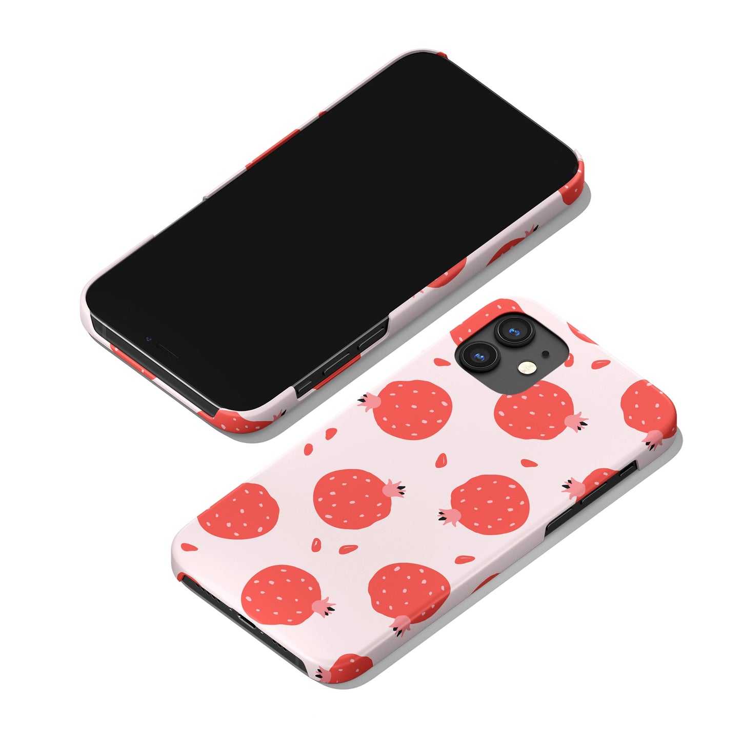 Pink Pomegranate Fruit iPhone Case
