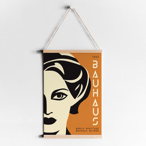 Bauhaus Woman Weimar Poster