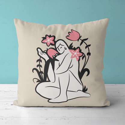 Crazy Plant Lady Throw Pillow